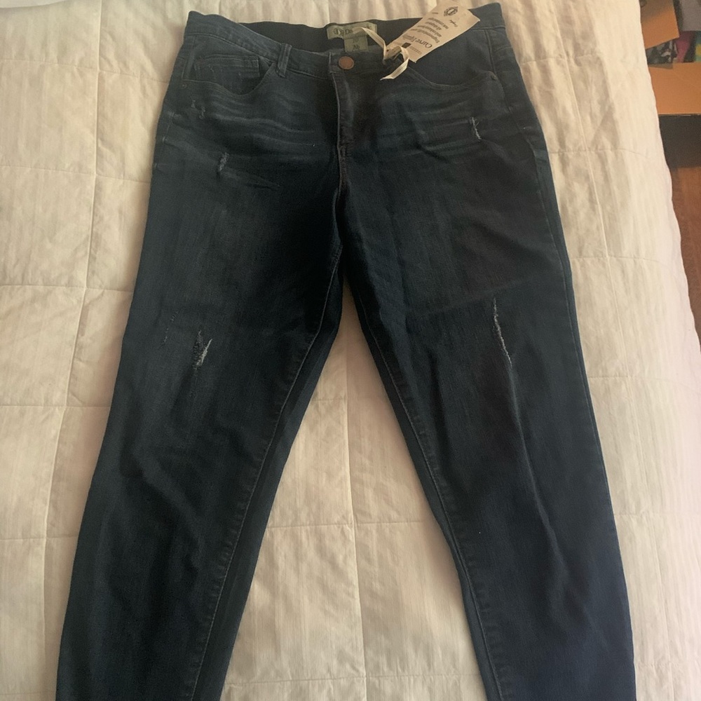 Democracy Ab Technology Curve Fitting Jeans SZ 10